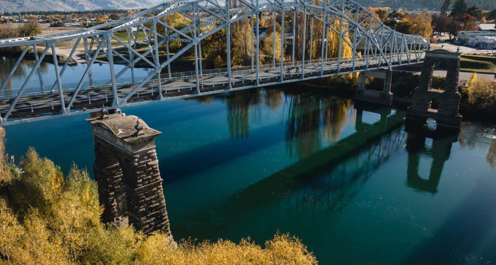 The trail starts in Alexandra, Central Otago