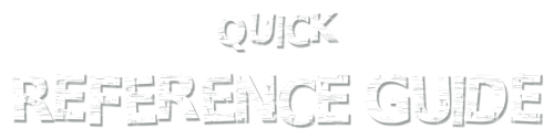 Quick Reference Guide