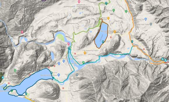 Queenstown Trails Map