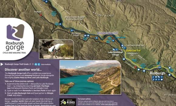 Roxburgh Gorge Trail Map
